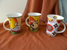 New MAXWELL & WILLIAMS Porcelain Tapered Mug Cup SPLASH! Or KALEIDOSCOPE!