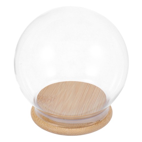 Glass dome with - for, craft