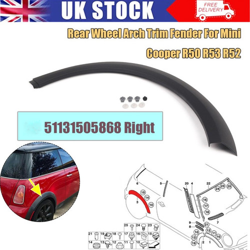 51131505868 drivers rear - 51131505868, wheel