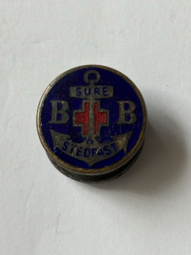 Old boys brigade badge - boys,