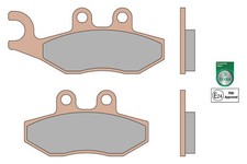 Sintered MHR Brake Pads Piaggio MP3 400 Rear Malossi