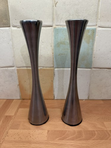 Vintage pair danish candle - of,