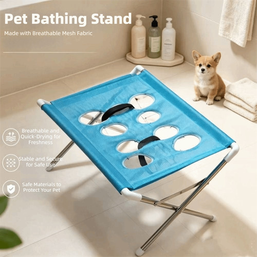Pet grooming hammock - grooming,