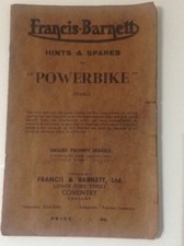 Francis-Barnett Hints & Spares