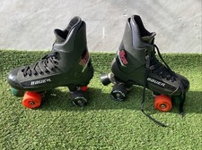 Bauer Turbo roller skates UK size 6 Vintage Playmaker ADC12 variflex quad