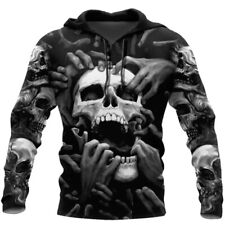 Vintage Skull 3D Print Hoodie