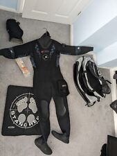 O'Three Women's Drysuit, Size Xs(8) Size 7 Boots. Barely used.