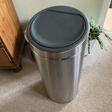 Brabantia 30L Kitchen Touch Bin Removable Lid With Bin Bag Soft Touch( see Info)