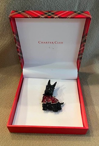 Charter club pin brooch - club,