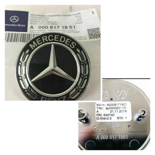 Mercedes benz black wreath - mercedes-benz,