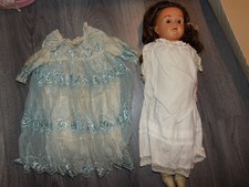 Antique German Turtle Doll original clothes Vintage cloth doll