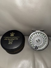 Hardy Marquis salmon no 1 silent check  fly fishing reel with case