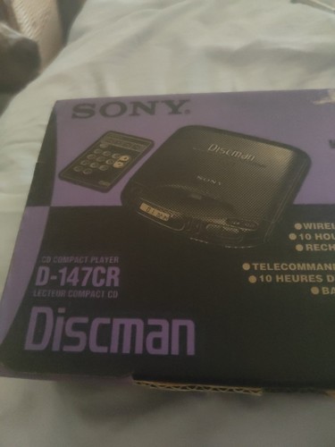 Sony discman 148cr portable - discman, d-148cr