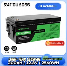 12V 200Ah LiFePO4 Lithium