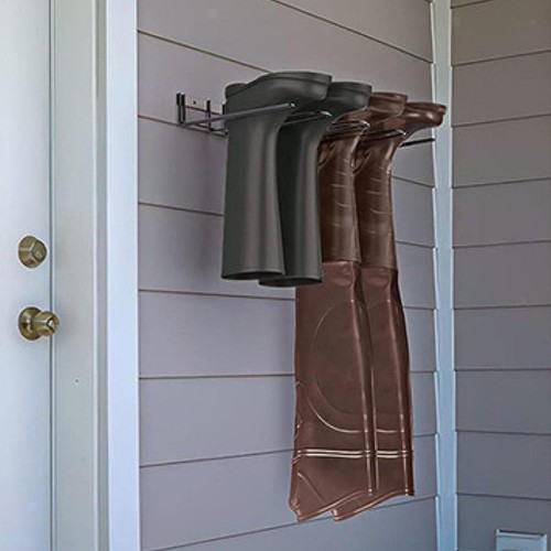 Wall mounted boot rack sturdy - wall,