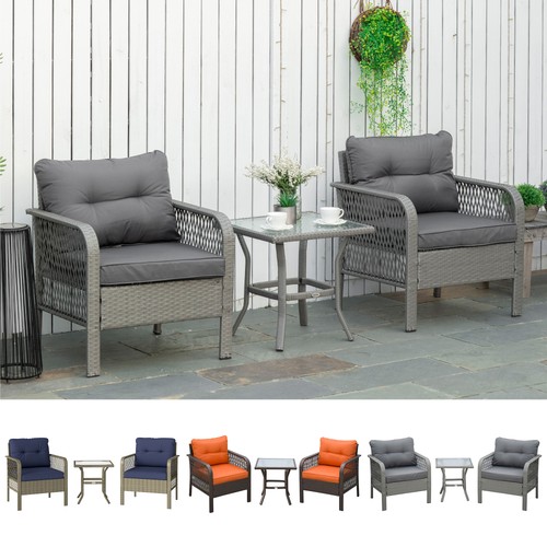 Pieces patio rattan wicker - 3,
