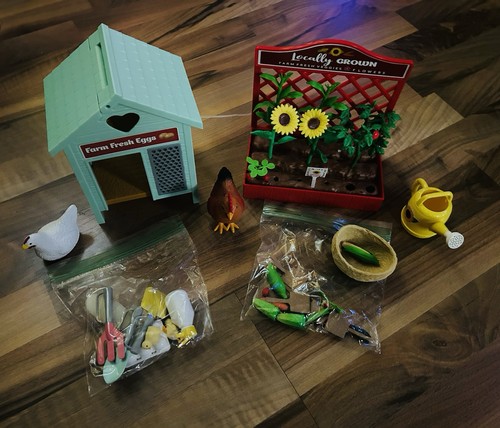 Plastic garden set - plastic,