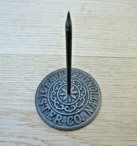 Vintage cast iron paper - cast,