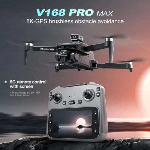 V168 pro max 2026 - drone, 8k
