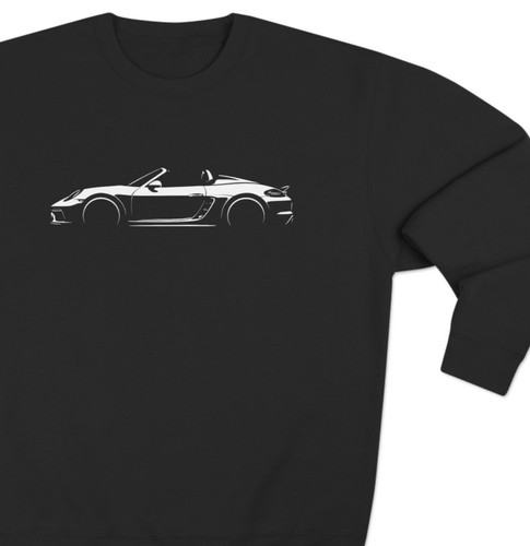 718 boxster spyder - boxster, silhouette