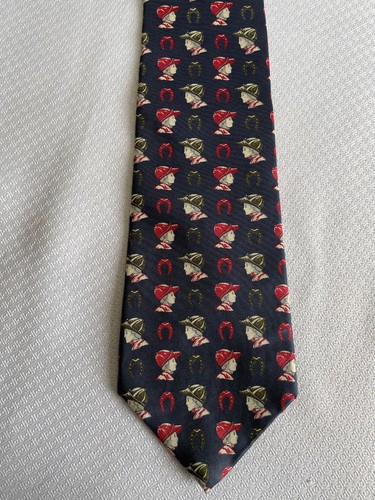 Coach silk necktie equestrian - silk,