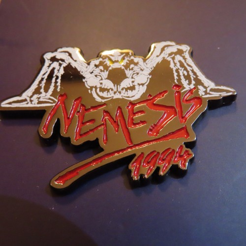 Alton towers nemesis 1994 pin - towers,