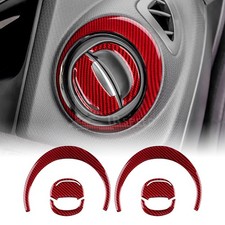 Red Carbon Fiber Side Air Vent