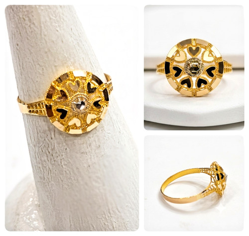 22k beautiful lady ring - lady, in