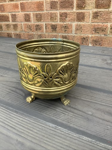 Vintage brass floral - vintage,