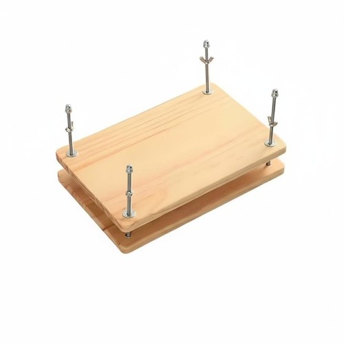 Wooden book press - book,