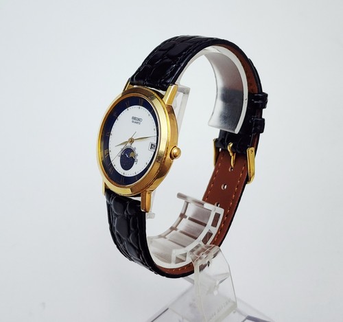 Men vintage 1990 - men's, moonphase