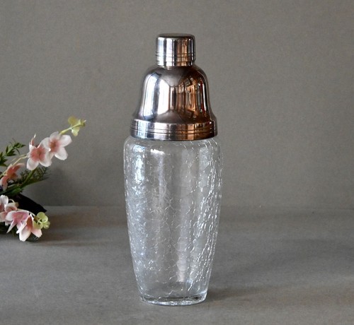 Antique glass crushed - antique,