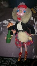 vintage Pelham Puppet ... Mr mc boozle...  ( red n white   tam )