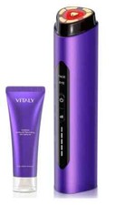 Vitaly Glow Skin Tightening 3 In 1 Microcurrent Facial Device Therapy with 1 Gel