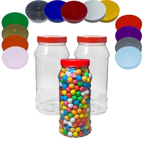 Plastic sweet jars storage - storage, tub