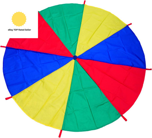 Kids play parachute - kids,
