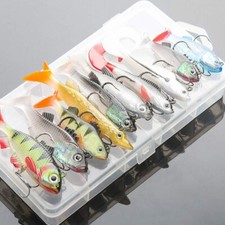 10 x Soft Fishing Lures set