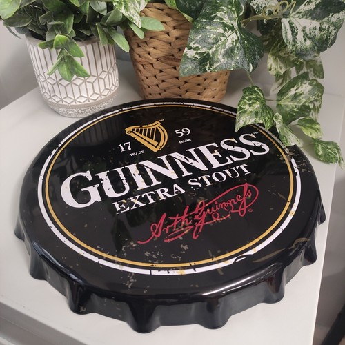 Guinness hanging bottle cap - hanging,