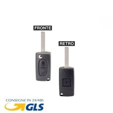 ??COVER GUSCIO CHIAVE PER PEUGEOT 407,408 307 308 207 TELECOMANDO 2 TASTI