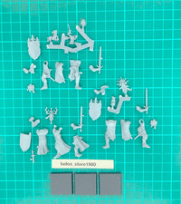 Bretonnia Knight on Foot x 3 A