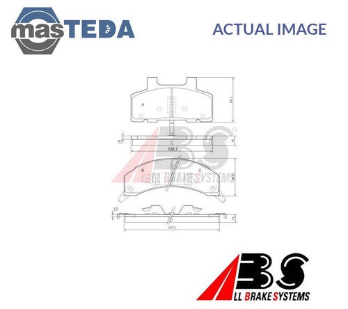 38215 brake pads set braking - pads,