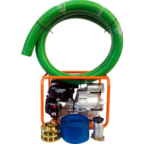 Trash pump kit lifan - 3", petrol