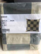 Ikea Idgran Green Check