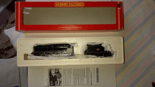Hornby model steam locomotive - hornby,