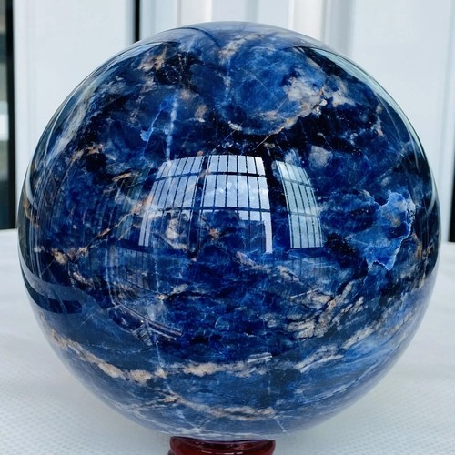 Natural blue sodalite crystal - natural,
