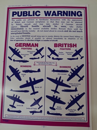 Ww2 aircraft reprint - ww2, poster