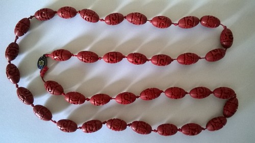 Vintage chinese cinnabar - vintage,