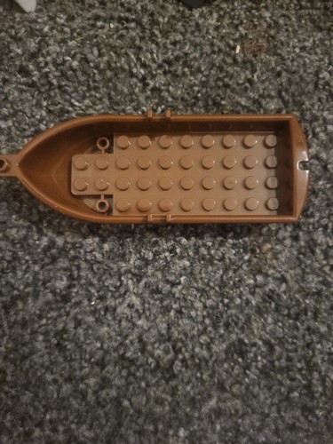 Lego boat brown - lego,
