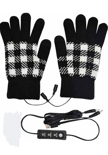 Heated gloves women usb - gloves, women's