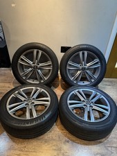 VW POLO MK6 2018-24 16" 4 ALLOY WHEELS & TYRE SET 195/55/R16 2G0601025AA